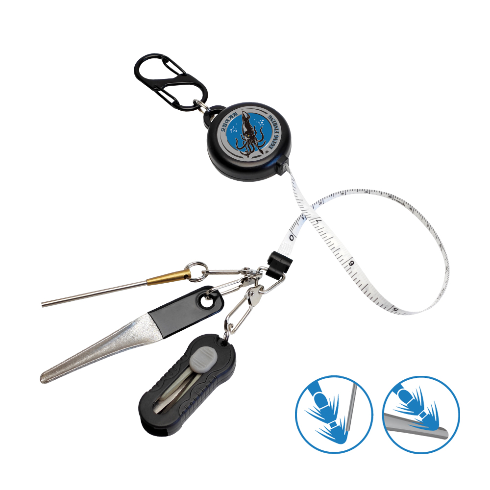 Fishing Line Cutter - 4in1 Eging Balıkçılık Seti Retraktör 100